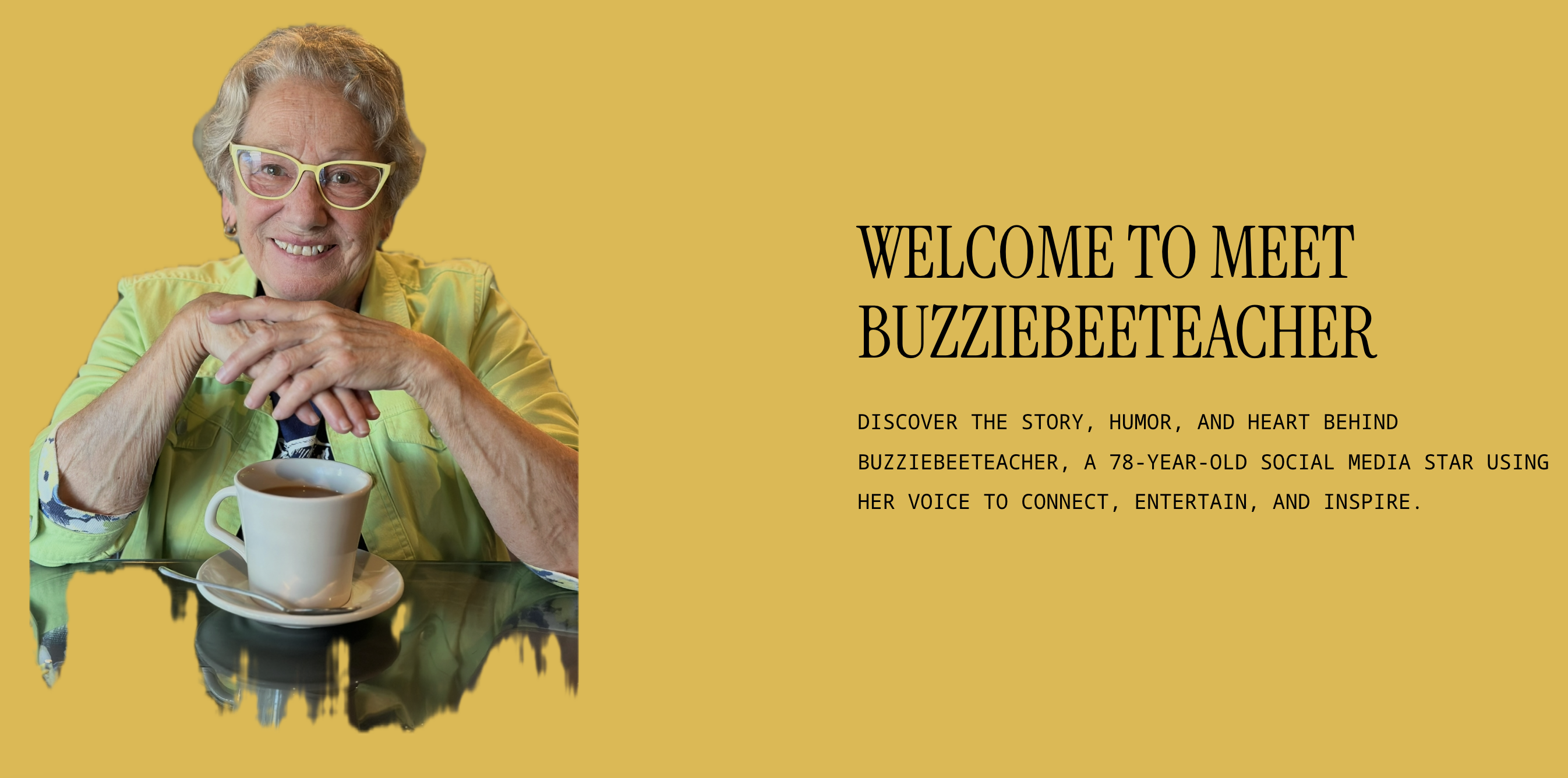 Screenshot of Barbara's WordPress site